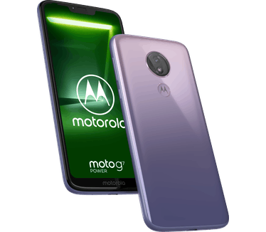 Motorola Moto G7 Power Paars