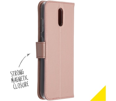 Accezz Wallet Softcase Bookcase Nokia 2.3 - RosГ© Goud (2.3) Roze