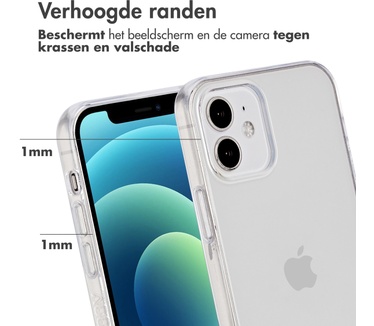Accezz 100% Recycled Clear Backcover iPhone 12 (Pro)