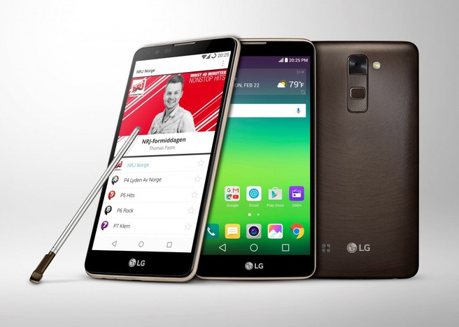 LG Stylus 2 DAB+