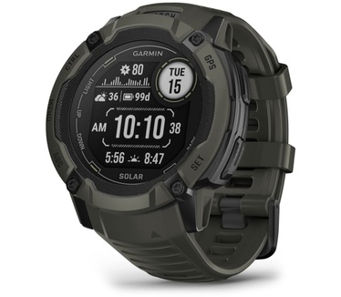 Garmin Instinct 2X Solar 50mm Standaard Zwart (Groen)