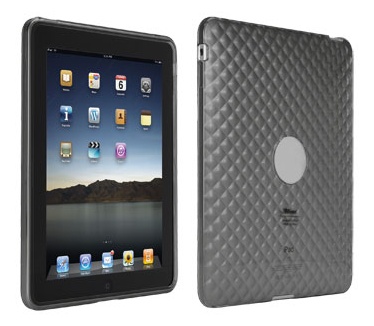 Trust Silicone Skin for iPad1 - transparent grey