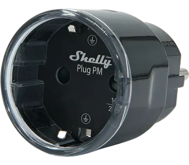 Shelly Stekker PM Gen3 zwart