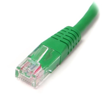 Startech.com 1 ft Cat5e Green Molded RJ45 UTP Cat 5e Patch Cable - 1ft Patch Cord
