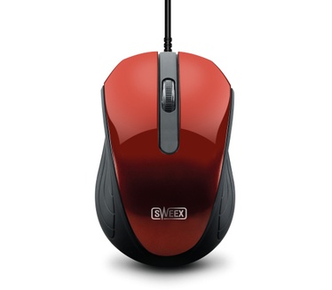 Sweex USB Mouse rood
