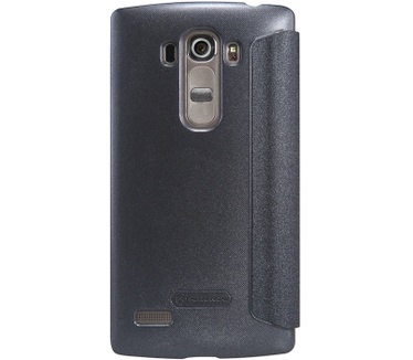 Nillkin New Sparkle S-View BookCase voor LG G4 S (H735) - Zwart