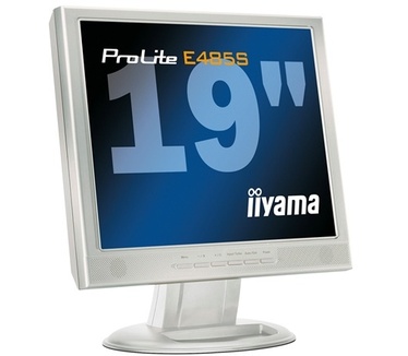 Iiyama ProLite E485S-W (19", 23ms, D-Sub/DVI-D, Wit)