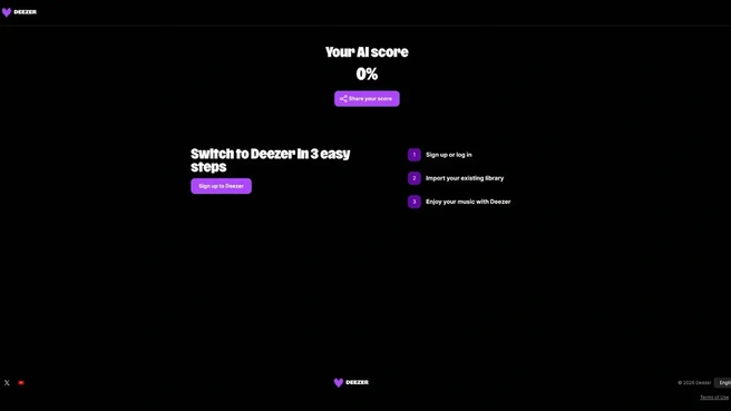 Deezer AI-tool