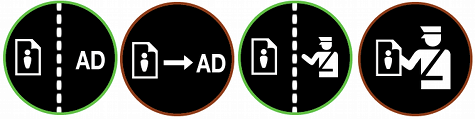 Privacy-iconen van Firefox