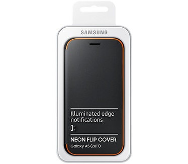 Samsung Galaxy A5 (2017) Neon Flip Cover Zwart