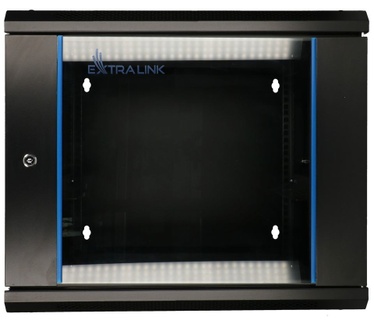Bouncepad 9U 600X600 AZH WALL-MOUNTED RACKMOUNT CABINET SWING TYPE BLACK