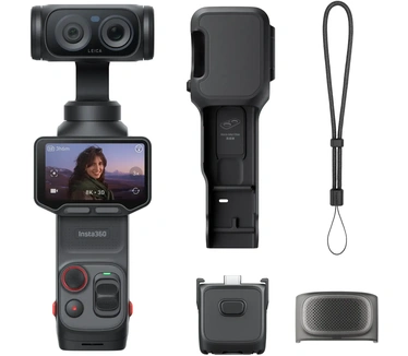 Insta360 Luna Ultra Standard Cosmic Black - Actioncam Zwart
