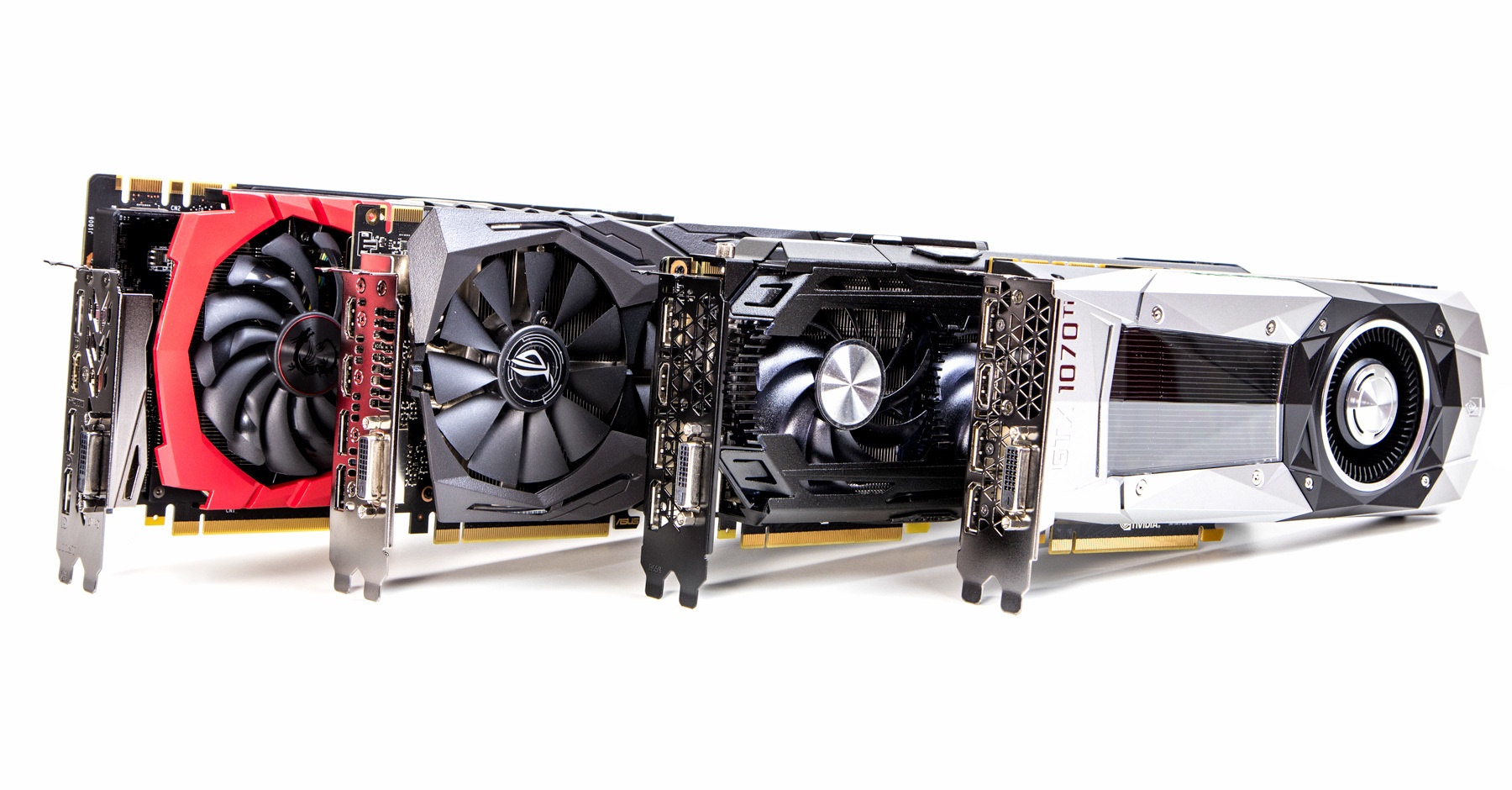 GTX 1070 Ti kwartet