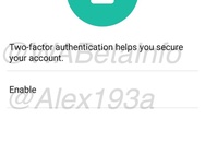 WhatsApp two-factor