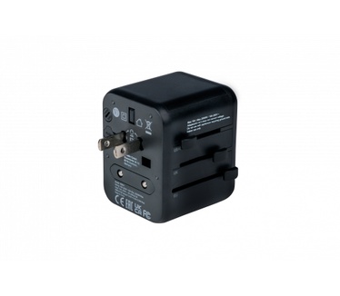 Verbatim Universele reisadapter UTA-01 Stekker met 2 x USB-A poorten