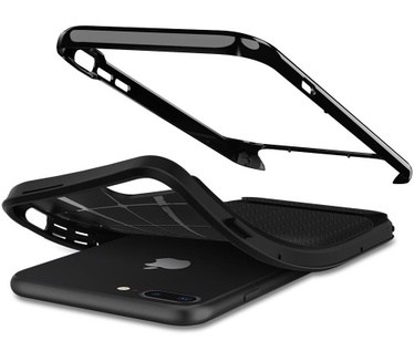 Spigen Apple iPhone 8 Plus Hoesje Neo Hybrid Herringbone  Zwart