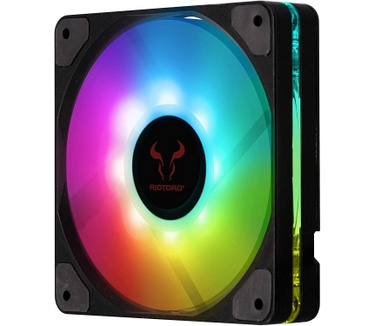 Riotoro Quiet Storm FRGB-QS120 RGB PWM, 120mm
