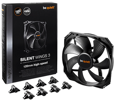 be quiet! Silent Wings 3 High Speed PWM, 120mm