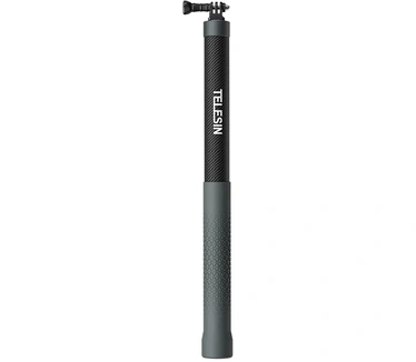 Telesin 3 meter Premium Selfie Stick voor GoPro - Carbon