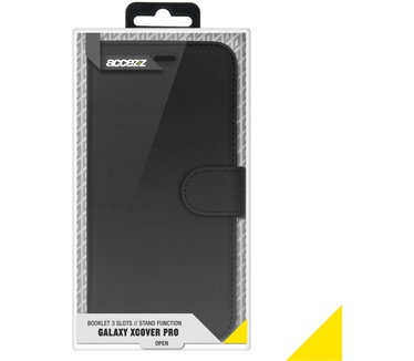 Accezz Wallet Softcase Bookcase Samsung Galaxy Xcover Pro - Zwart