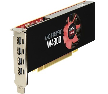 HP AMD FirePro W4300 4GB Graphics