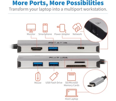 Tripp-Lite U442-DOCK5-GY