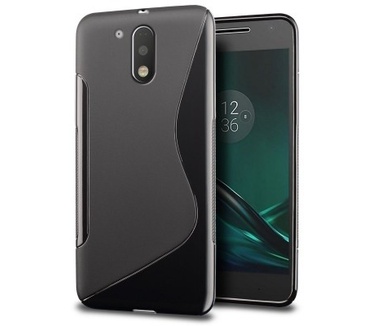 qMust Motorola Moto G4 / G4 Plus S-Style TPU case - Black