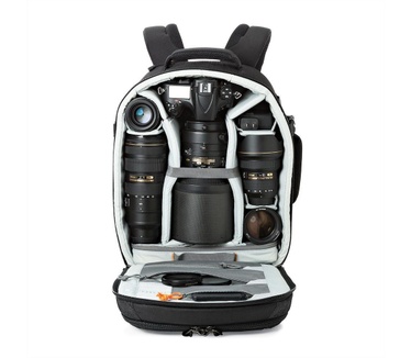 Lowepro Pro Runner BP 350 AW II Zwart Grijs, Zwart