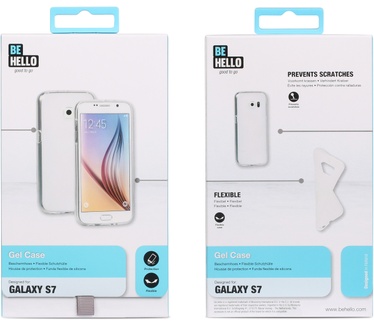 BeHello Samsung Galaxy S7 Gel Case transparent