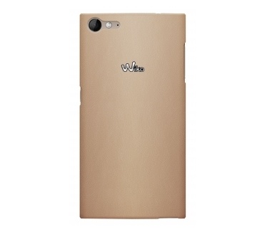 Wiko Slim backcover Highway Star - leather look hoes - goud