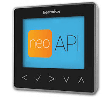 Heatmiser Neo Themostaat Zwart