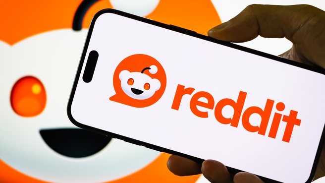 Reddit stock. Bron:Cheng Xin/Getty Images