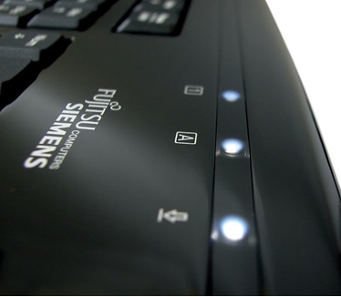 Fujitsu Keyboard Slim Piano Black Rus/D