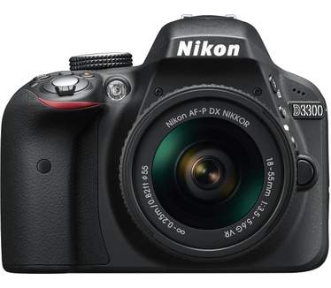 Nikon D3300 + AF-P DX NIKKOR 18-55mm f/3.5-5.6G VR Zwart
