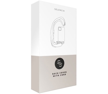 Selencia Nova Telefoonhoes met Koord en Pashouder voor de Apple iPhone 18 Pro / 17 Pro - Dusty Rose