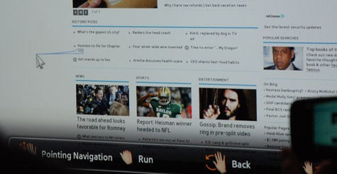Samsung Smart Interaction omgaan met linkjes bij webpaginas
