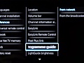 Philips 9704 menu