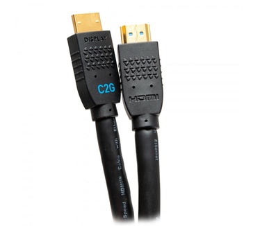 CablesToGo 7,6m Performance-serie ultraflexibele, actieve hogesnelheid HDMI®-kabel - 4K 60Hz in de wand, CMG 4 gecertificeerd