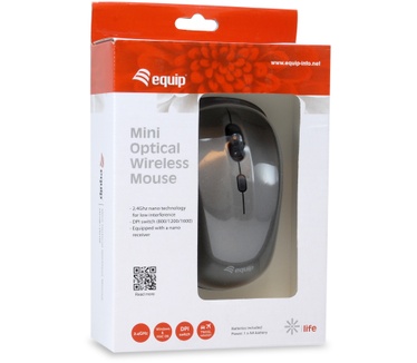 Equip Mini Optical Wireless Mouse