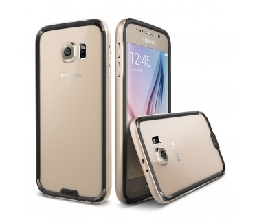 Verus Iron Bumper Samsung Galaxy S6 Case - Black/Gold
