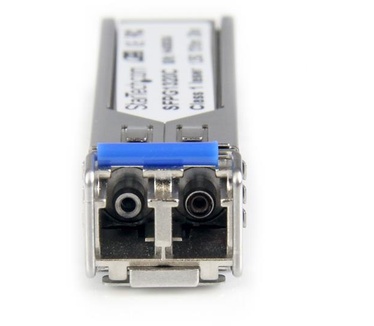 Startech.com Cisco-compatibele gigabit glasvezel SFP-zendontvanger module SM LC met DDM 20 km (mini-GBIC)