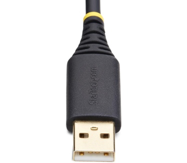 Startech.com 30cm USB naar Serieel Adapter/Converter Kabel, COM Retention, Verwisselbare DB9 Schroeven/Moeren, USB-A naar DB9 RS232, FTDI IC, ESD Bescherming, Windows/macOS/Linux