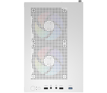 Aerocool CS-111, 3x 120mm FRGB fan, Wit