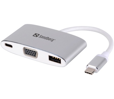 Sandberg USB-C Mini Dock VGA+USB