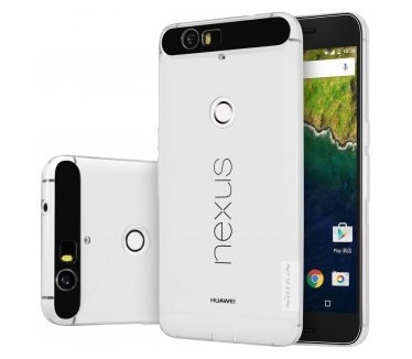 Nillkin Nature TPU Case Huawei Nexus 6P - flexibele hoes - White