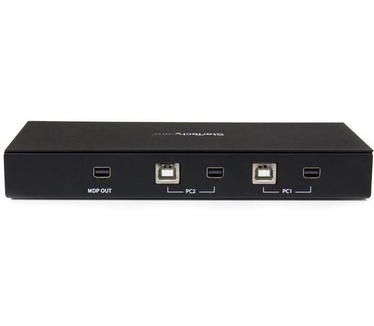 Startech.com 2-port mDP KVM switch - USB 2.0 - 4K (SV231MDPU2)