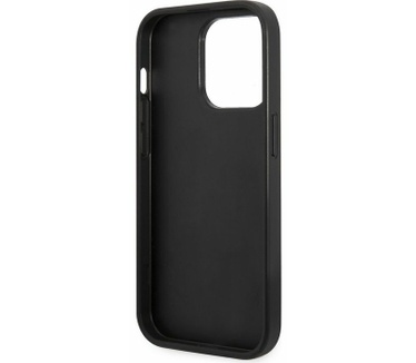 Guess Glitter Flakes Back Case Apple iPhone 14 Pro (6.1") - Zwart Zwart