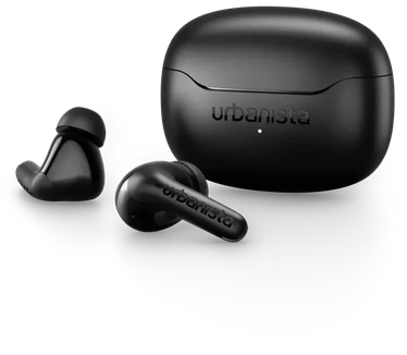 Urbanista Draadloze In-Ear hoofdtelefoon Palermo True Wireless met actieve ruisonderdrukking Midnight Black