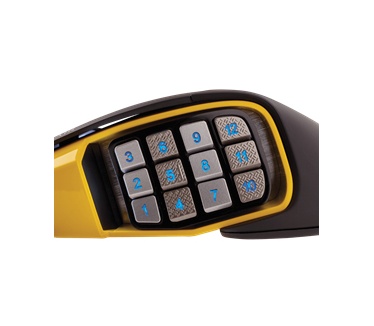 Corsair Scimitar Pro RGB Geel