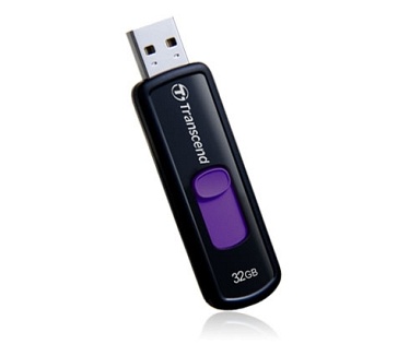 Transcend JetFlash 500 32GB Zwart